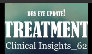 A Comprehensive Dry Eye Treatment Plan