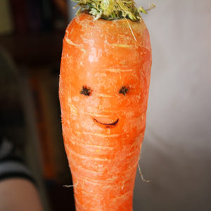 smiling carrot